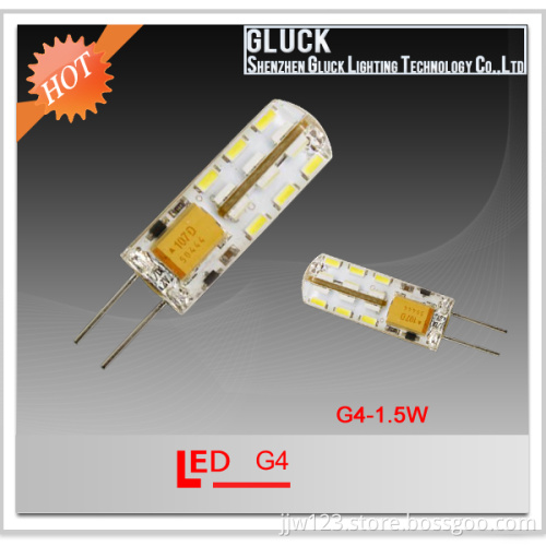 85lm 1.5W G4 LED with SMD 3014, USD 1.07